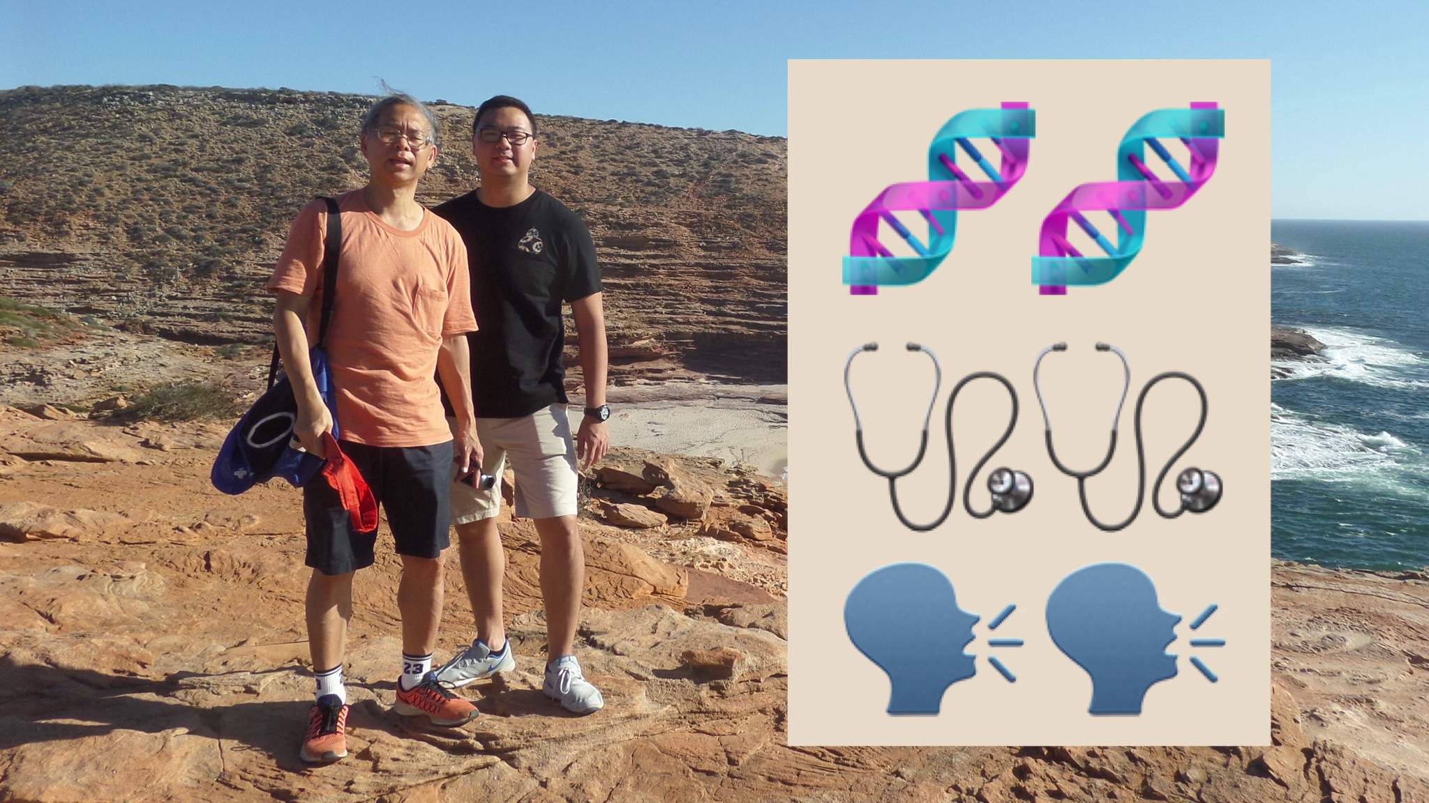 Father's Day story that throws the spotlight on sons who follow in their fathers' footsteps.