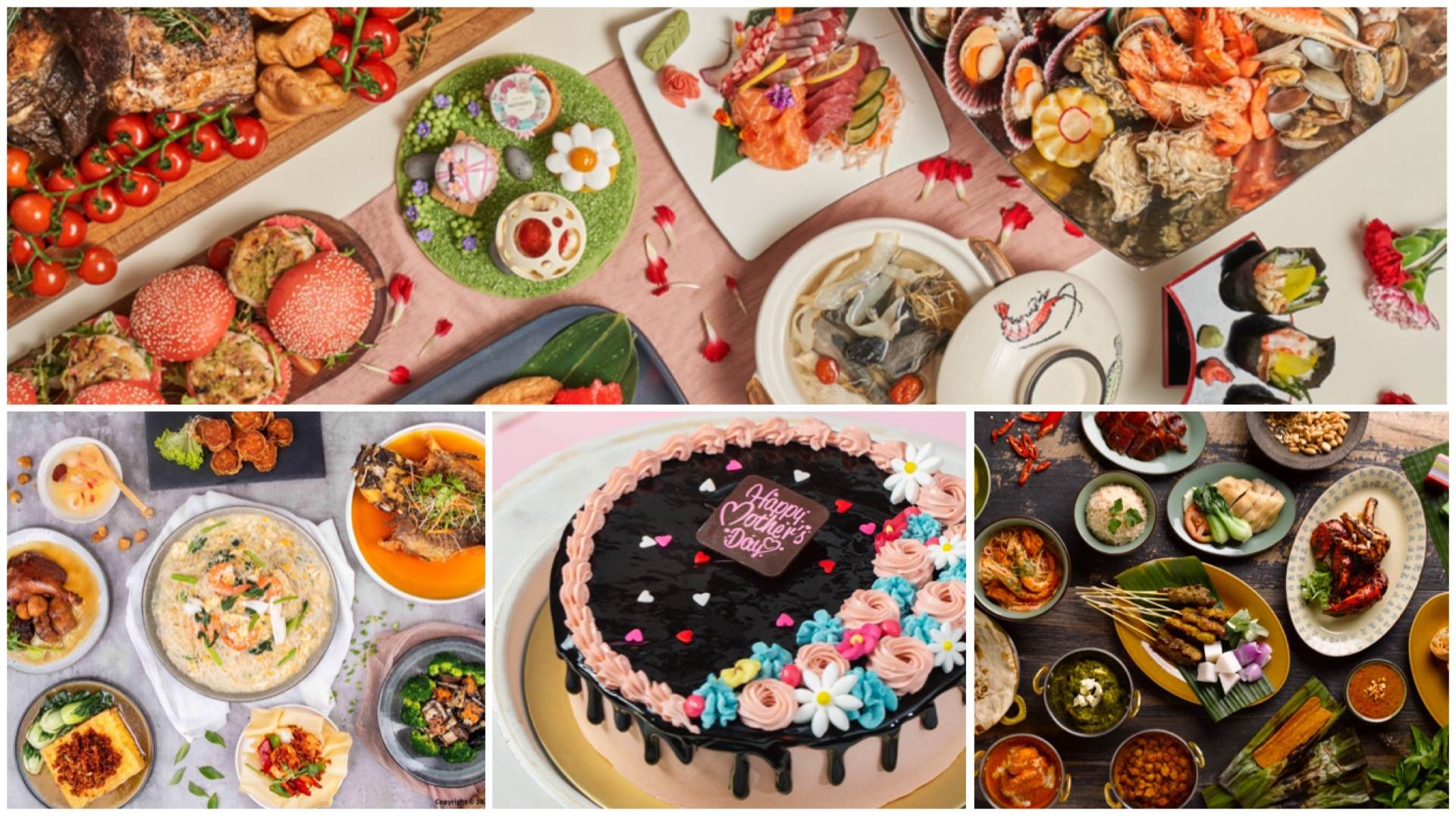 Treats for Mother's Day, from buffets to special sets, awaits Mother Dearest.