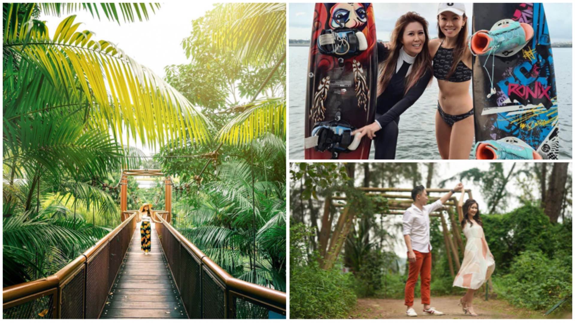 Plenty of dating spots at Punggol.