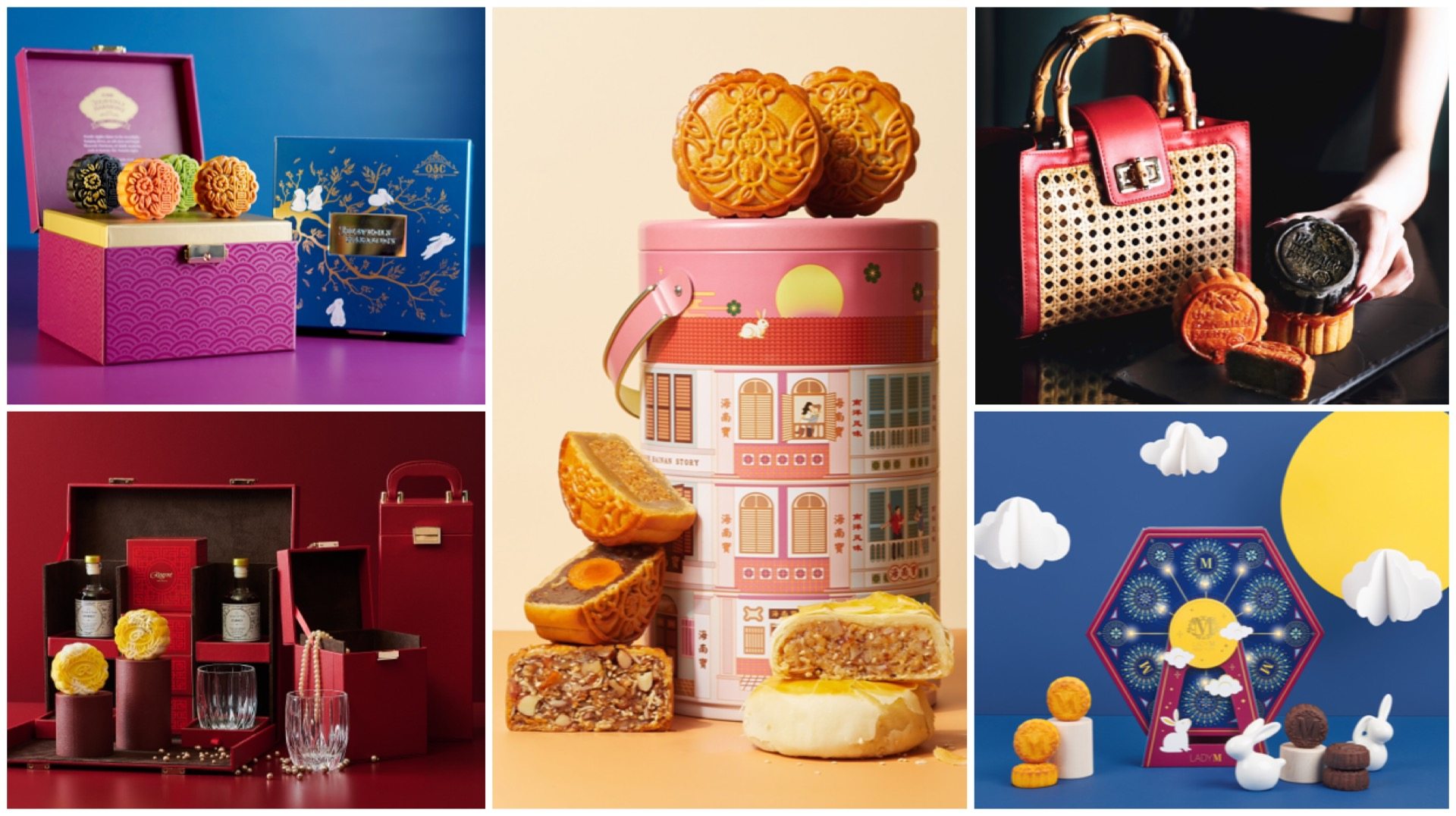 This year's beautifully mooncake packaging make gorgeous gifts.