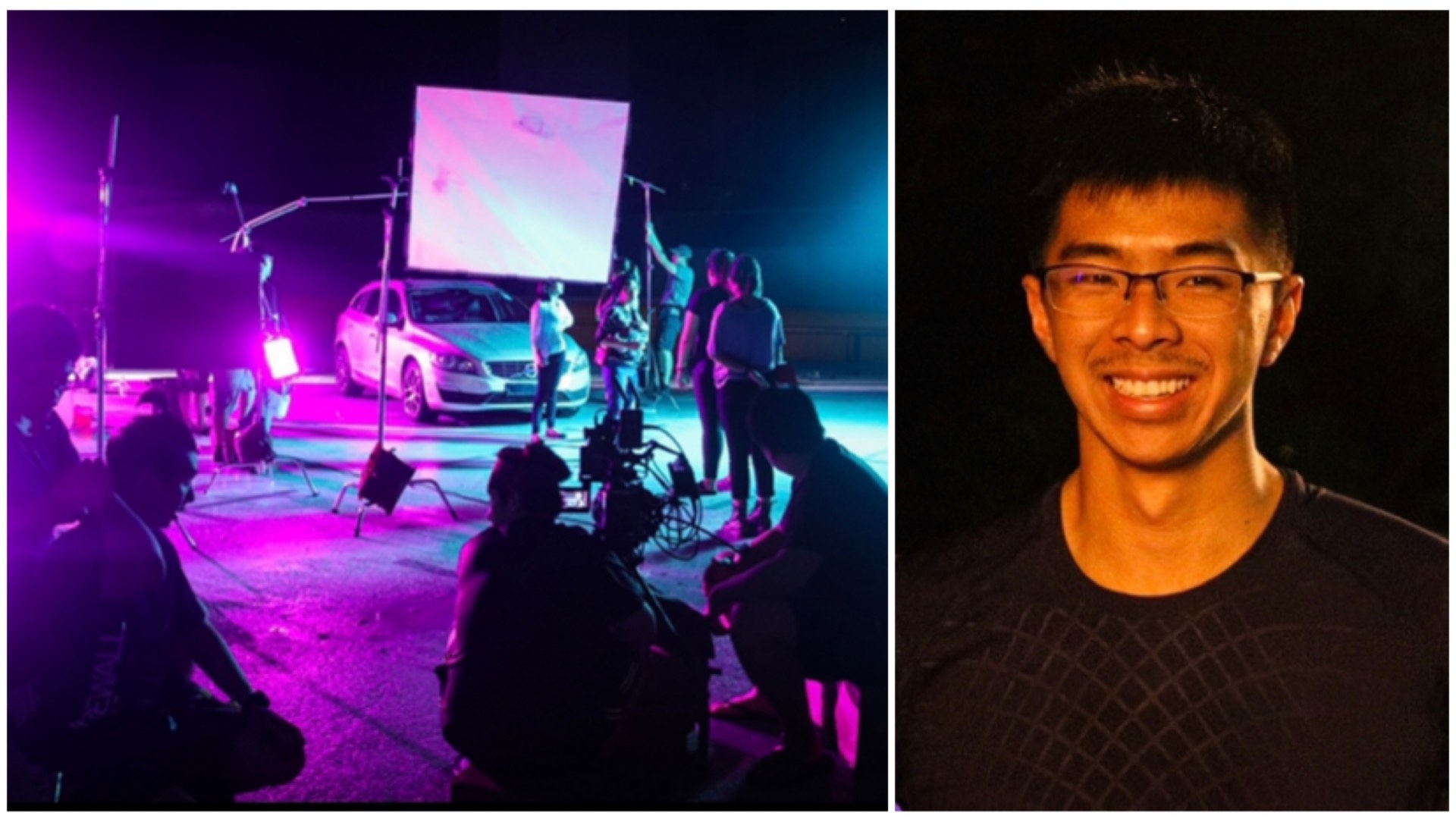 Overnight shoots? Not a problem for director Samuel Delitans Lee.