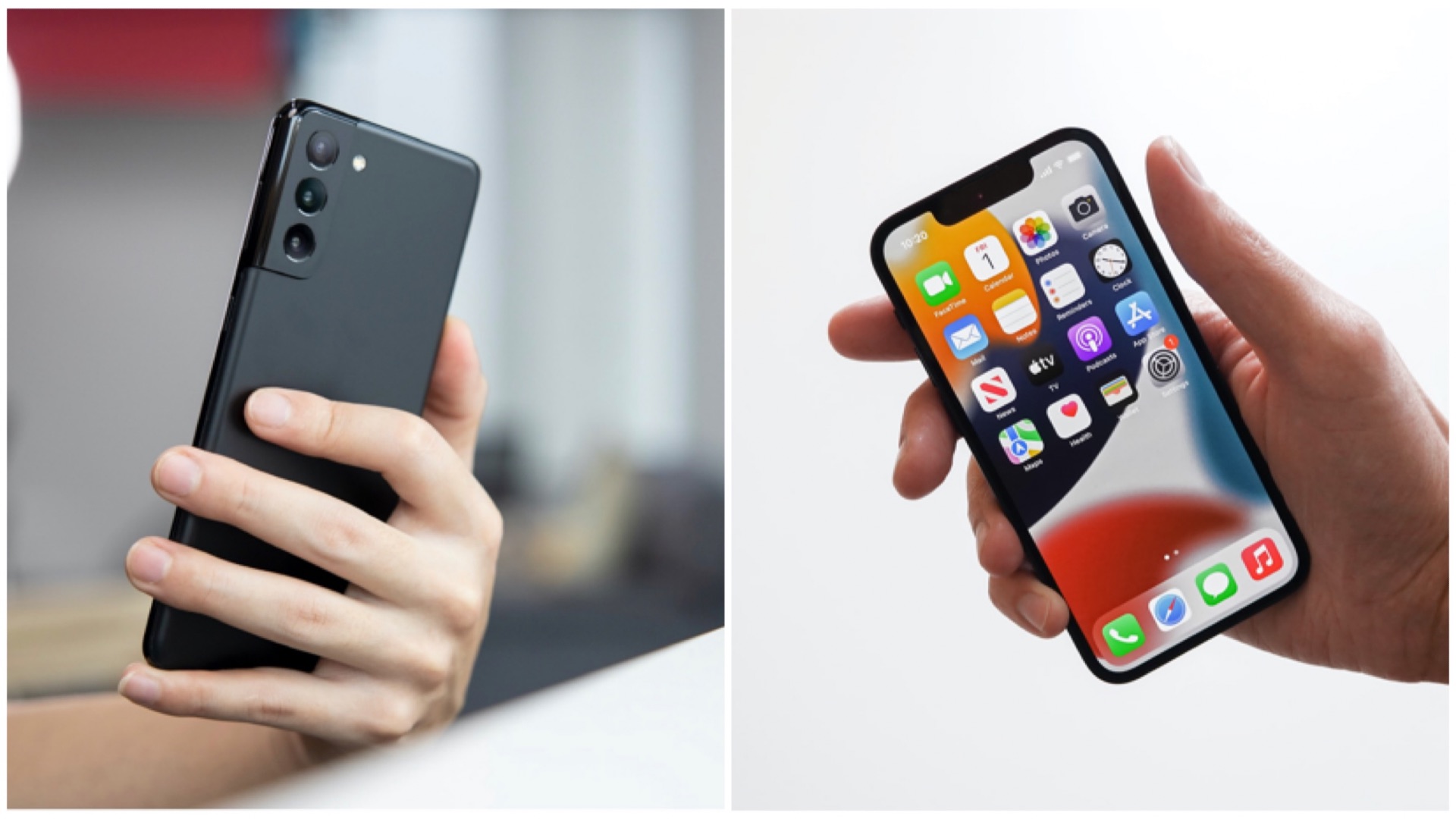 The new Samsung and Apple phones are going to look very different.