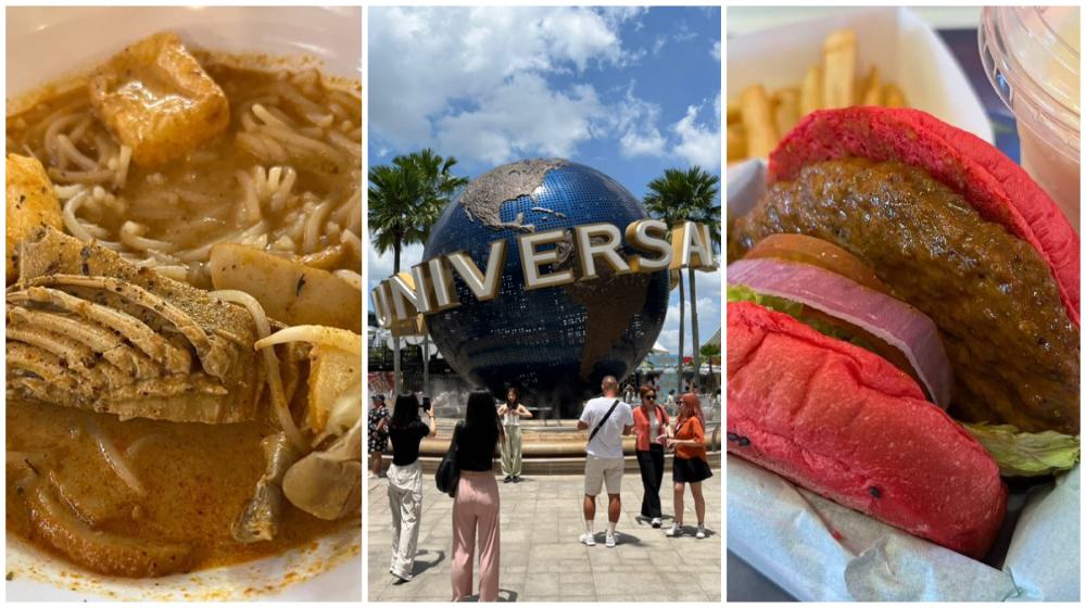 Theme park food at Universal Studios Singapore, Sentosa