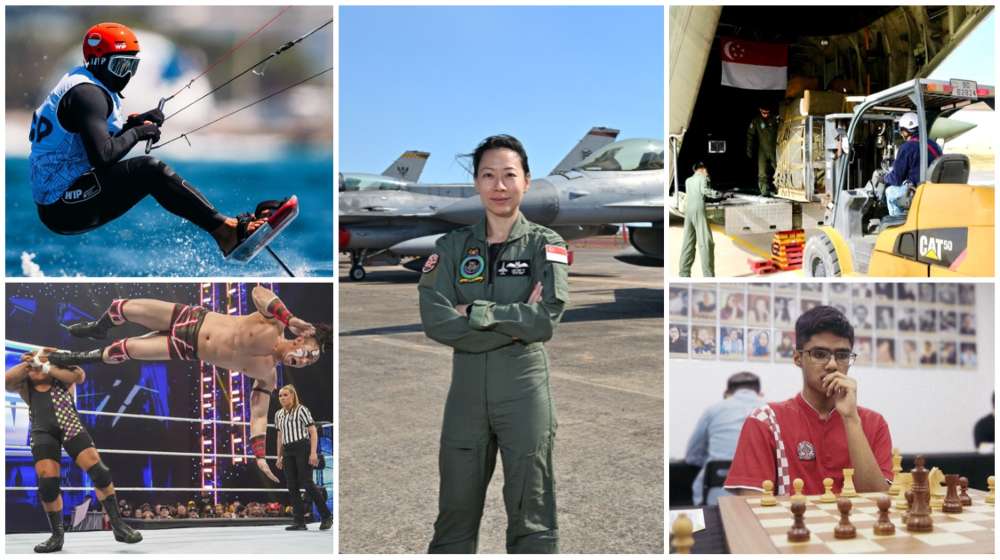 Kitefoiler Max Maeder securing Singapore's first Olympic medal in sailing to the RSAF offering humanitarian aid to Gaza, and more.